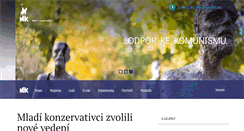 Desktop Screenshot of konzervativci.cz